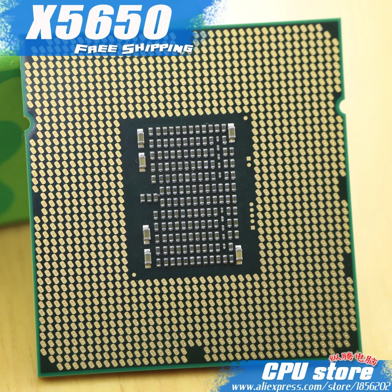 Центральный процессор Intel Xeon X5650 2 66 ГГц LGA1366 12 Мб кэш памяти L3 шесть ядер серверный