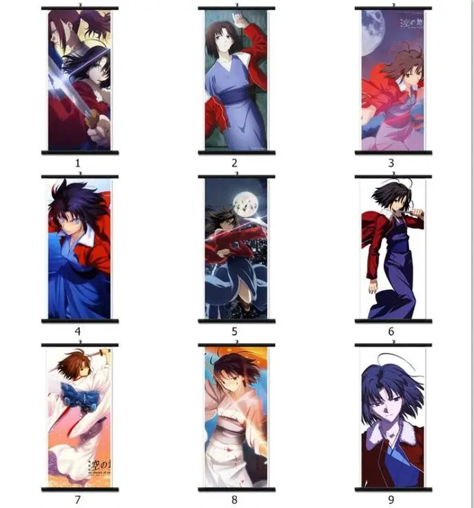 Японские декоративные аниме картины Kara no Kyoukai the Garden of sinners рёги Шики домашний