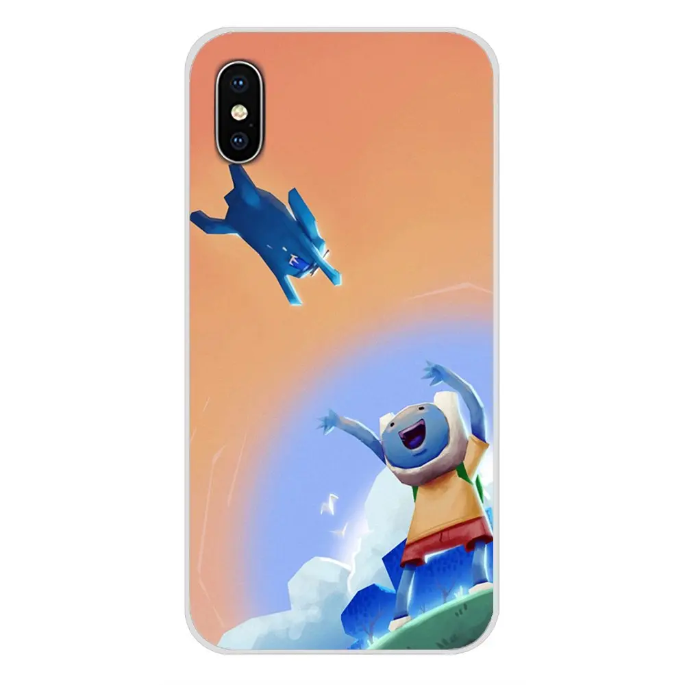 Мягкий чехол сумка для Sony Xperia Z Z1 Z2 Z3 Z5 compact M2 M4 M5 C4 E3 T3 XA Huawei Mate 7 8 Y3II Adventure Time finn fade с