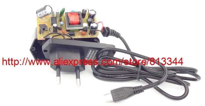 100 шт. интеллигентая (ый) IC решения 5V2A Ras PI 2 Raspberry Питание Блок адаптер переменного