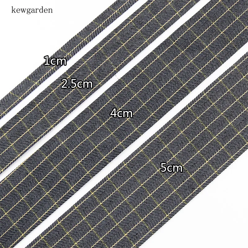 Kewgarden клетчатая ткань для разных цветов искусственная брошь-бант волос DIY