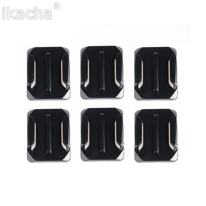 4 шт. набор Плоских изогнутых наклеек 3M на клейкой основе для Gopro Hero 7 6 экшн камеры