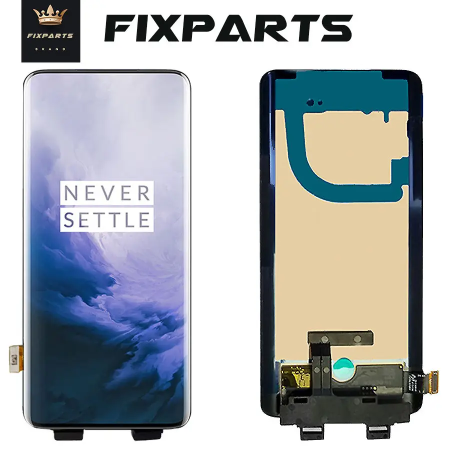 AMOLED ЖК-дисплей 6,6" OnePlus 7 Pro ЖК-экран Сенсорная панель дигитайзер oneplu7 Новые запасные части OnePlus 7Pro ЖК-дисплей