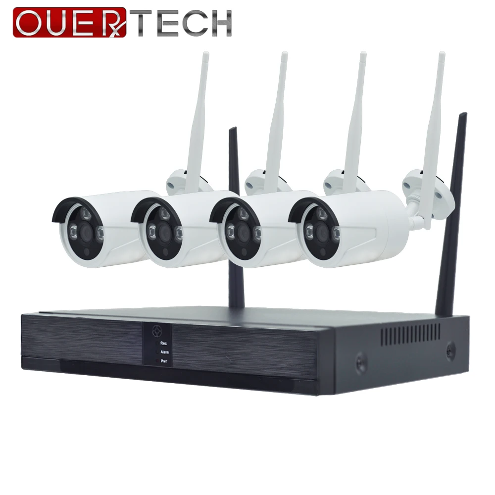 Система видеонаблюдения OUERTECH беспроводная 720P МП P2P | Безопасность и защита