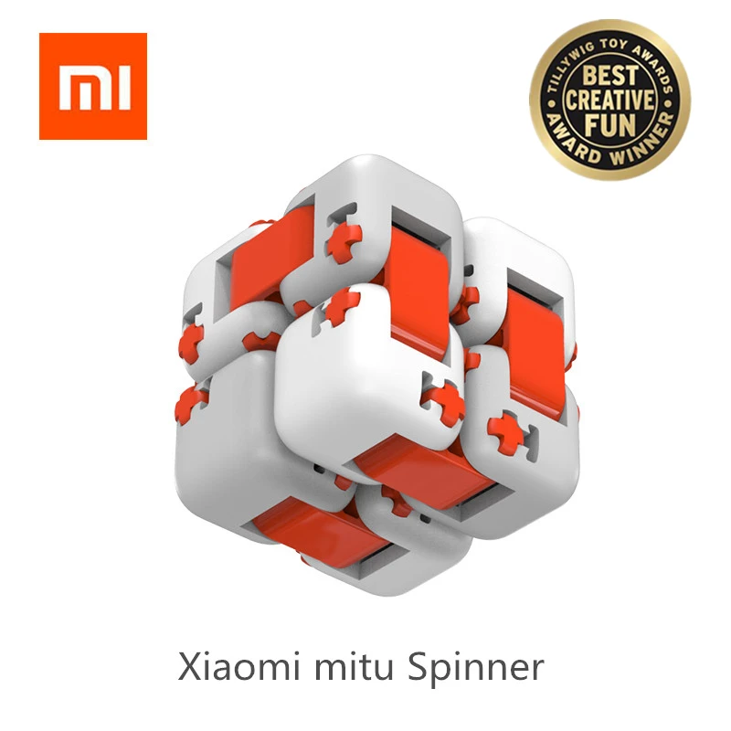 Оригинальный Xiaomi Миту Cube Spinner палец кирпичи разведки Игрушечные лошадки Smart
