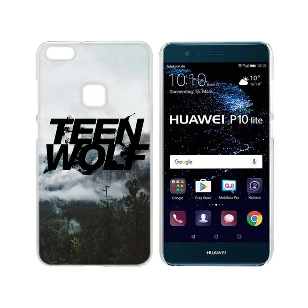 SHELI Stilinski 24 Teen Wolf Transparent Hard Phone case cover for Huawei P8 P9 P10 P20 Lite Plus Pro Mate 10 Lite - Цвет: 009