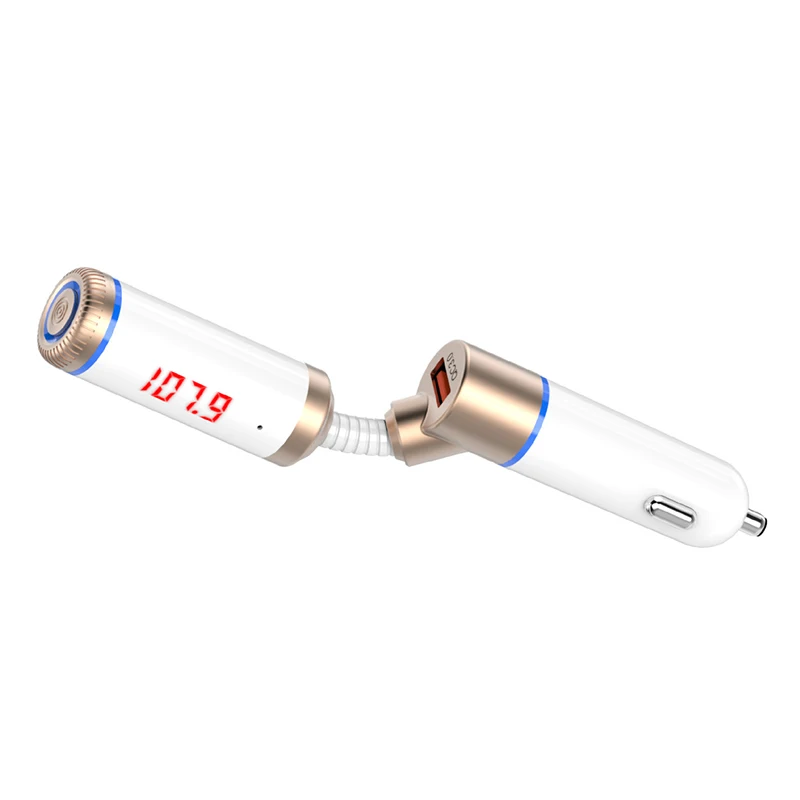 FDOMAIN Авто QC3.0 USB быстрое зарядное устройство беспроводной bluetooth handsfree