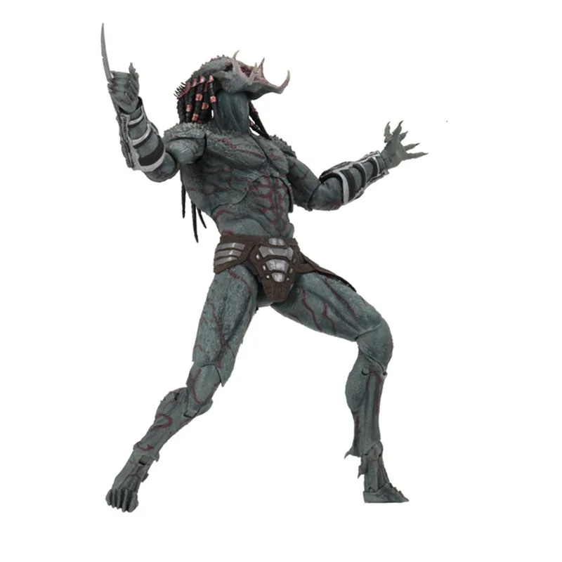 NECA Хищник бронированный убийца конечный беглый Хищник Unmasked фигурка ПВХ фигурка Коллекционная модель игрушки - Цвет: Armored no box
