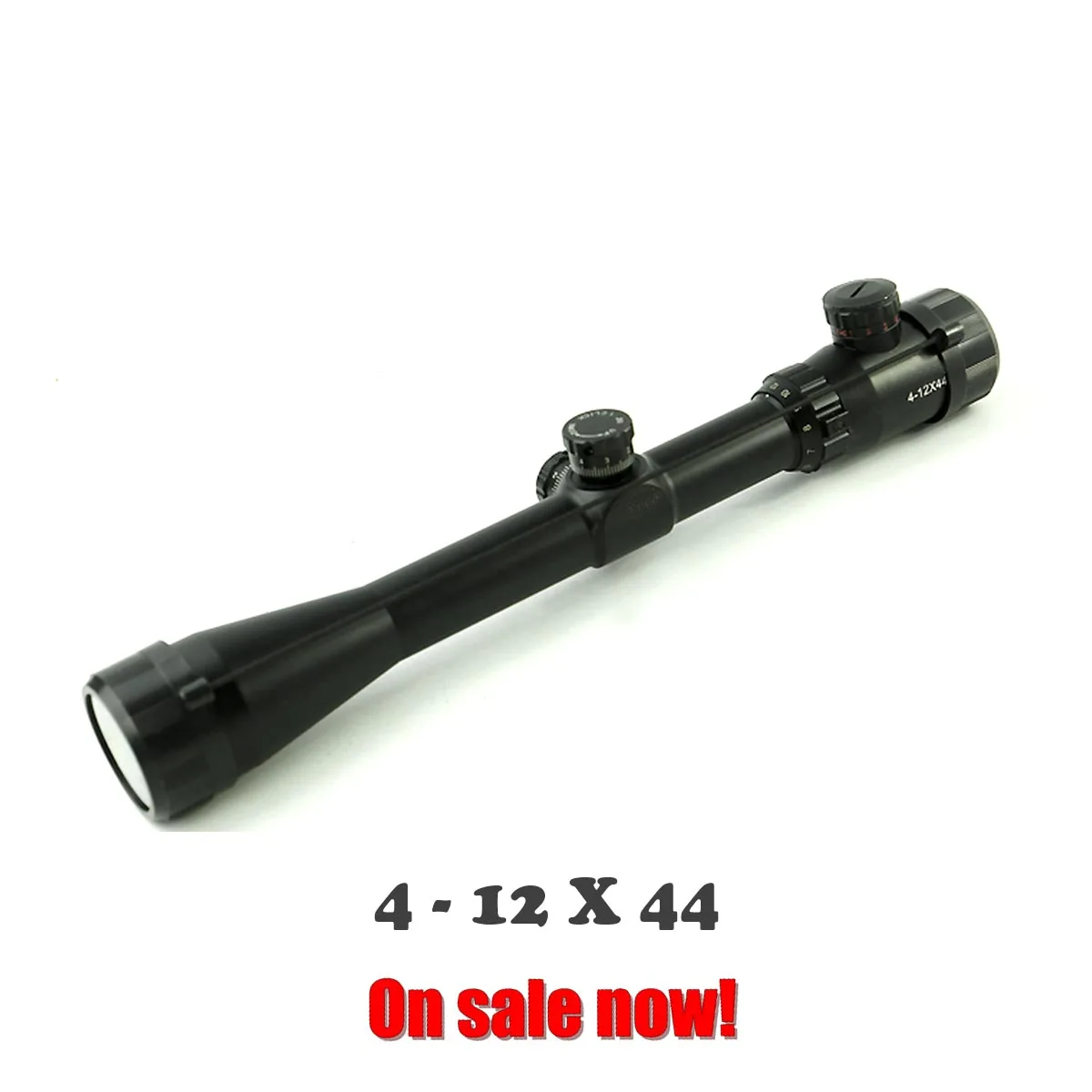 Free Shipping 4-12x44 airsoft scope Hunting Sight riflescope.22 BBgun scope for paintball sight