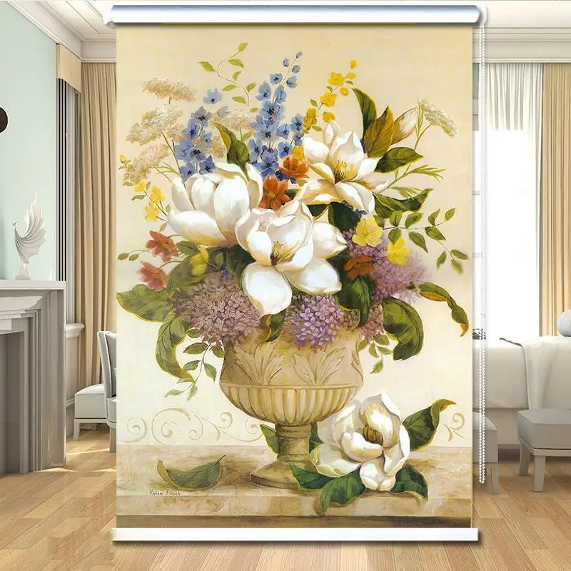 Number 14 Свадебные Декоративные Жалюзи Вертикальные Rolety Store Rideau rollgordijnen Persianas записанные жалюзи для окон - Цвет: Number 14