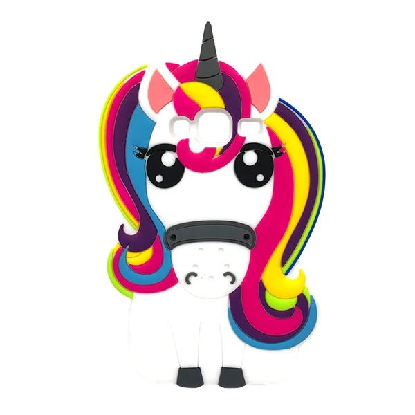 Pony Unicorn Обложка чехол для samsung Galaxy J5 J500 J500H J500F Крышка силиконовая 3D Крышка для мобильного телефона с изображением персонажа мультфильмов сумка чехол для samsung J5 J500 5,0" - Цвет: Pony Unicorn