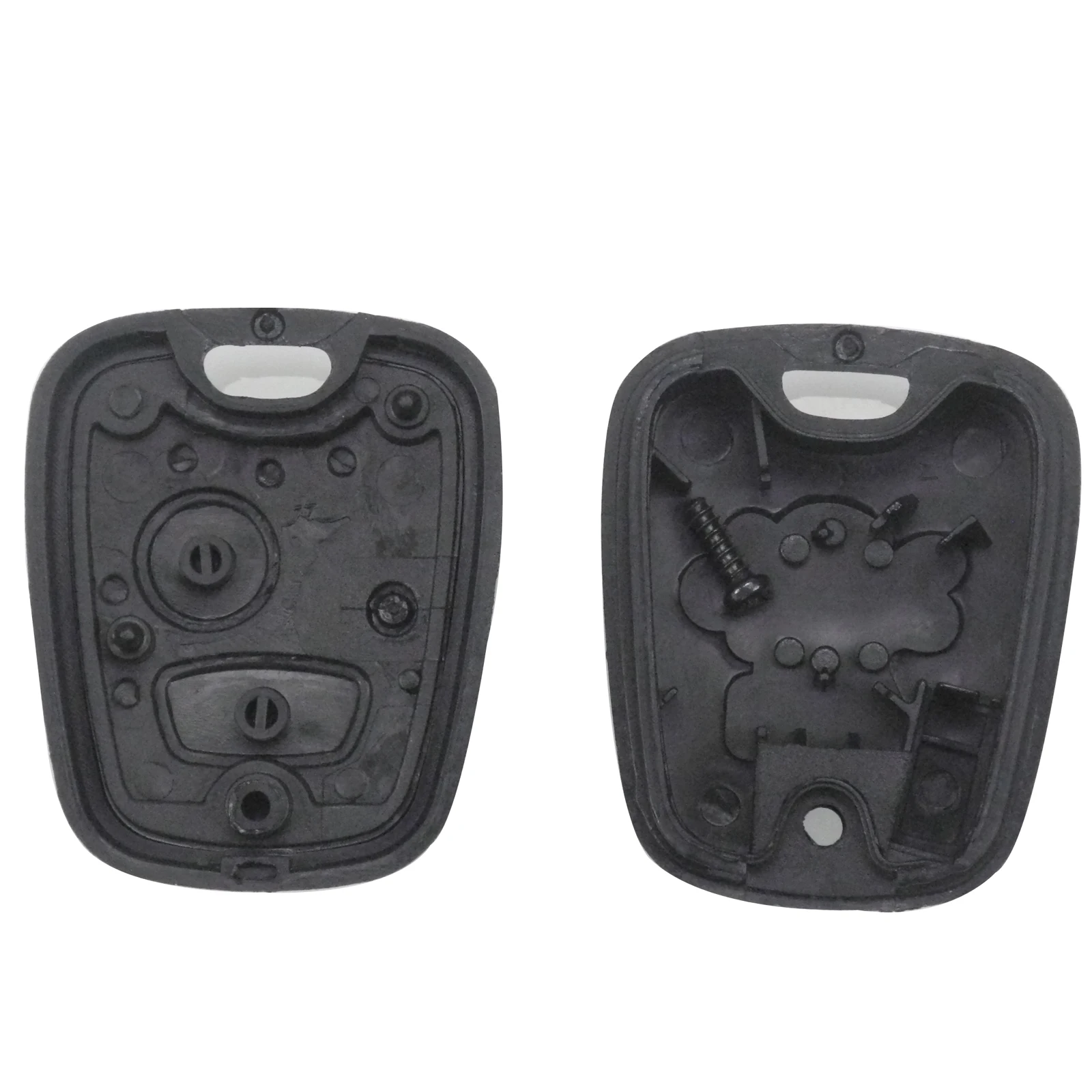 Jingyuqin для Peugeot 107 207 307 407 206 306 406 Citroen C1 C4 2 кнопки дистанционный Брелок чехол
