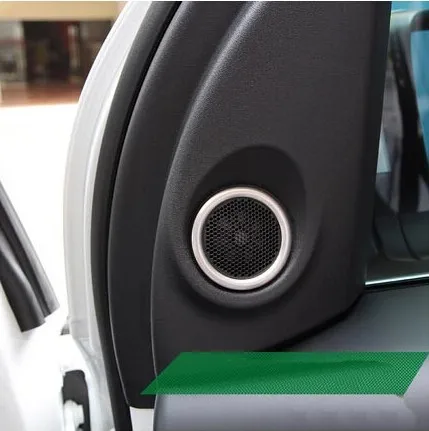 ABS хромированная отделка Высокий звук покрытие кольцо украшения 2 шт./компл.