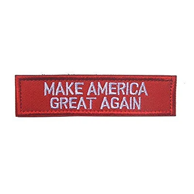 Держите America great Трамп болельщиков пространство силы Trump USA Соединенные Штаты Трамп мага Боевая нашивка - Цвет: Зеленый