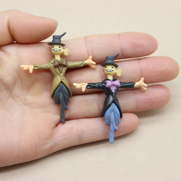 BAIUFOR Miniatures &amp Figurines Scarecrow Cartoon Figure DIY Micro Landscape Ornament Fairy Garden Decoration Terrarium Miniature | Дом и