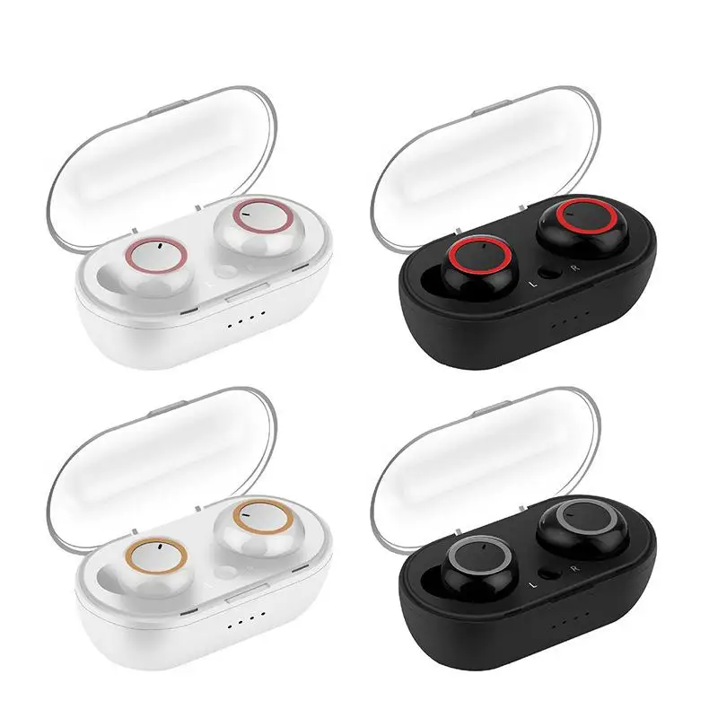 BEESCLOVER Wireless Earphones TWS Mini True Bluetooth 5.0 Stereo In-Ear Earset set with Charging Bin HIFI Earbuds r25 | Электроника