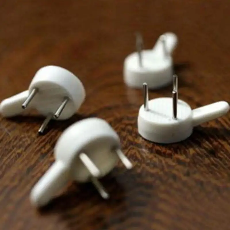 20 шт. белый крючок фоторамки для рисования пластиковый Невидимый настенный