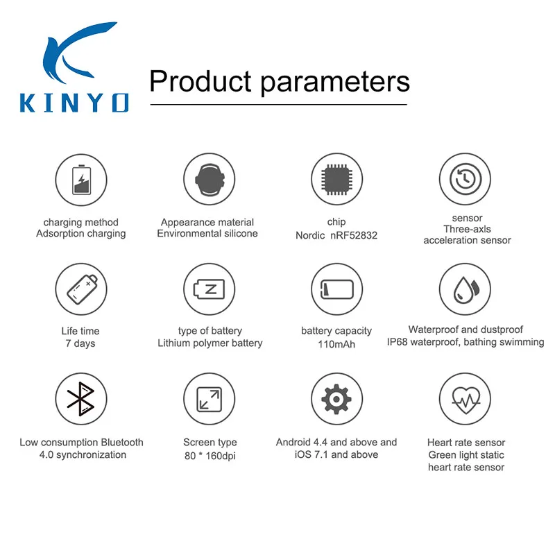 Умный Браслет для измерения артериального давления кислородный браслет цветной