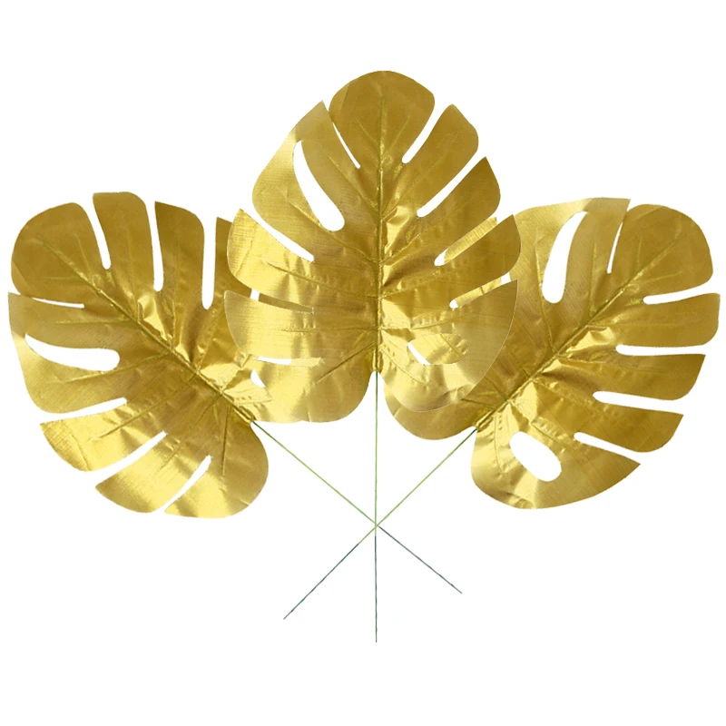 5 шт. декоративные тропические листья для украшения свадебного стола|Украшения