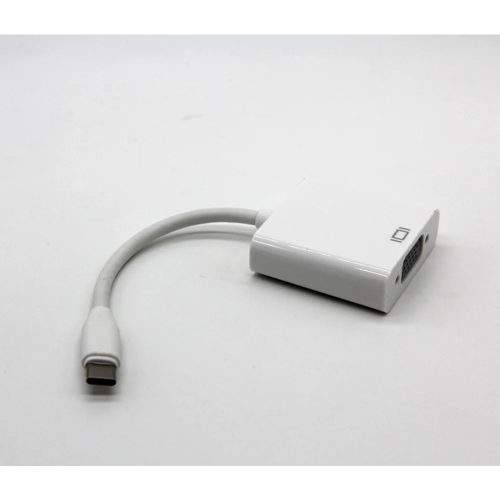 USB-C к VGA адаптер USB 3 1 Type C женскому кабель для нового Macbook 12 дюймов Chromebook Pixel Lumia 950XL |