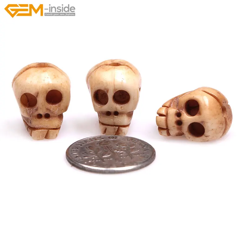 16 шт. бусины в виде черепа 13 х15 мм|skull beads|bone skull beadsbeads beads |