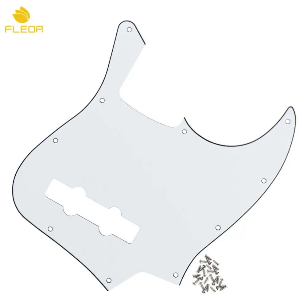 FLEOR US стандартная 4 струнная бас гитара Накладка для защиты от царапин и винты JB