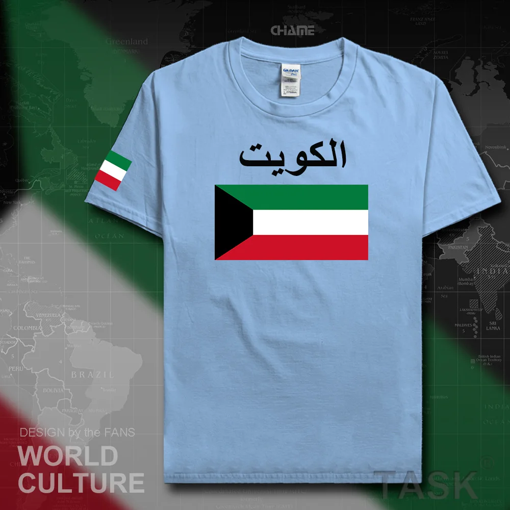 Футболка мужская Kuwaiti футболка 2019 национальной команды хлопковая новая
