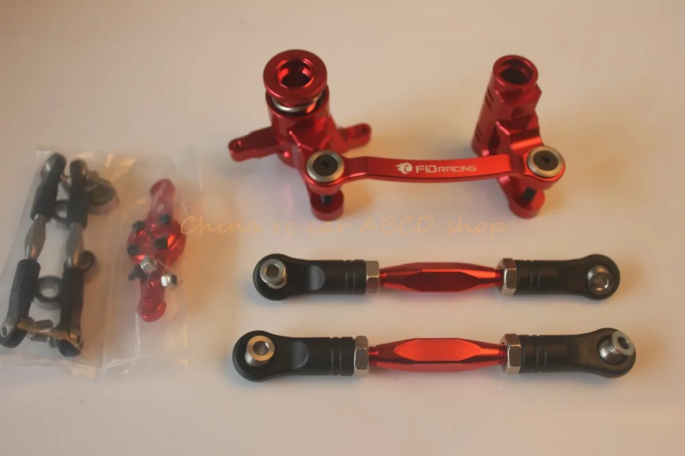 Комплект рулевого механизма FID Racing CNC с двойным сервоприводом включающий