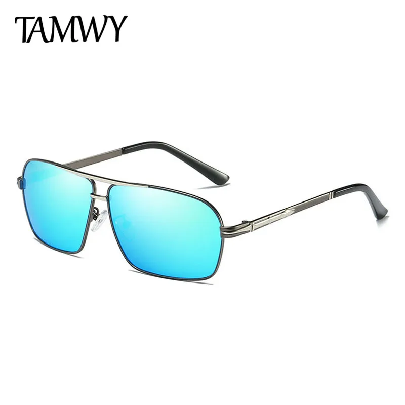 TAMWY BRAND DESIGN Classic Polarized Sunglasses Men Women Driving Pilot Frame Sun Glasses Male Goggle UV400 Gafas De Sol T8805 | Аксессуары