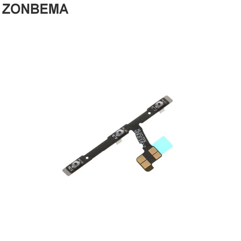ZONBEMA Original New Power Volume Side Key Switch on off Ribbon Flex Cable For Huawei Enjoy 7S P9 Nova 3 P20 Pro 7X G9 Lite | Мобильные