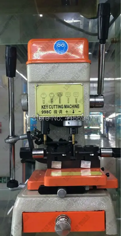 998C вертикальный дублировать ключевых резки Key abloy machine. key S лазерной ключ машины |