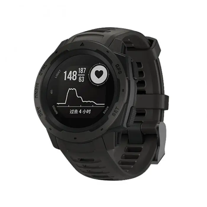 22 мм спортивные часы силиконовый браслет ремешок для Garmin Instinct SD998
