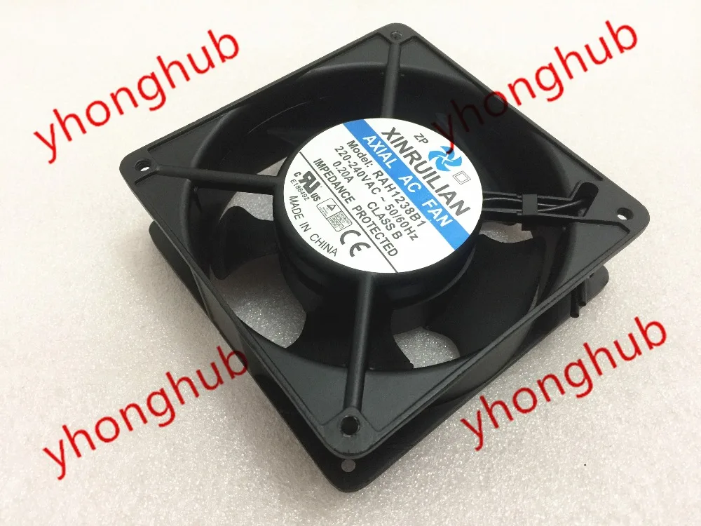 Xinruilian RAH1238B1 DC 220 240 В 0.20A 120x120x38 мм вентилятор охлаждения сервера|cooling fan|server fandc cooling