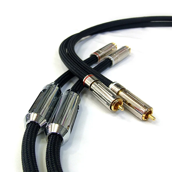 0,5 м-2 м Hifi аудио Hi-End пара Siltech 25th Classic Anniverary 770i RCA Межблочный Аудио кабель без коробки