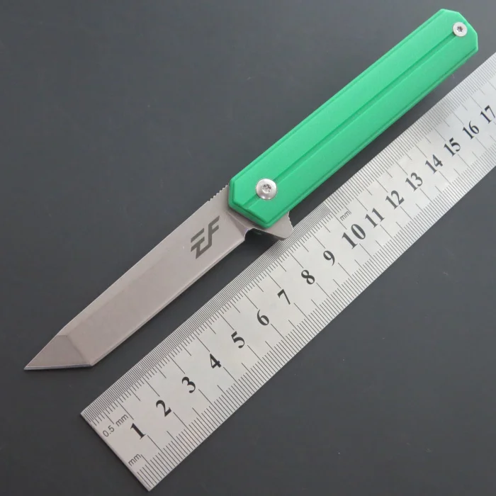 EF65-Green-A8 Eafengrow EF65 58-60HRC D2 лезвие G10 ручка складной нож инструмент для выживания кемпинга охотничий карманный нож тактический edc Открытый инструмент - Цвет: EF65-Green-A8