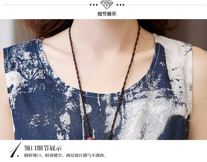 SZMXSS Summer dresses women Sleeveless Casual A-Line Adjust Waist Vintage Dress Female Cotton Linen Long Dresses vestidos | Женская