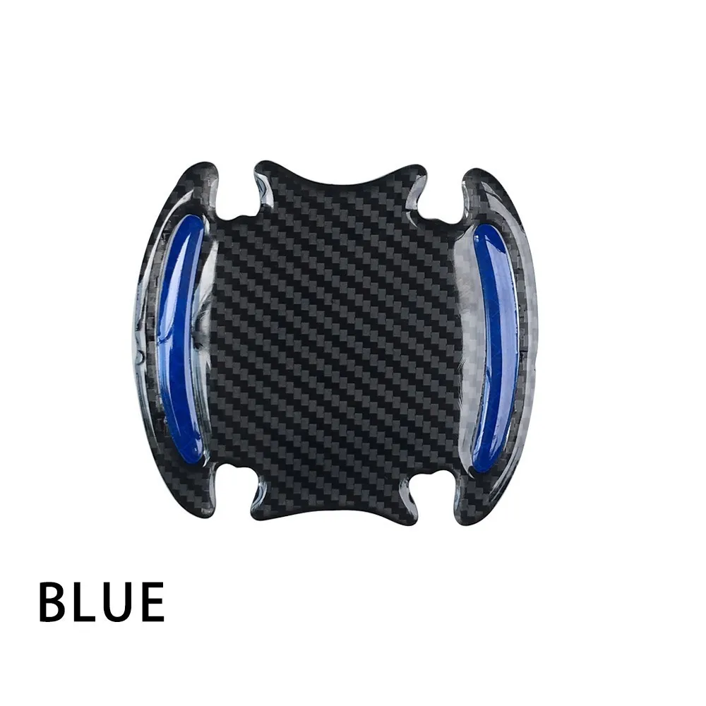 Blue Автомобильная ручка на запястье, светоотражающая сигнальная лента и наклейки, светоотражающие полосы, водонепроницаемые автомобильные наклейки, знак безопасности DIY Автомобильный порог - Название цвета: Blue