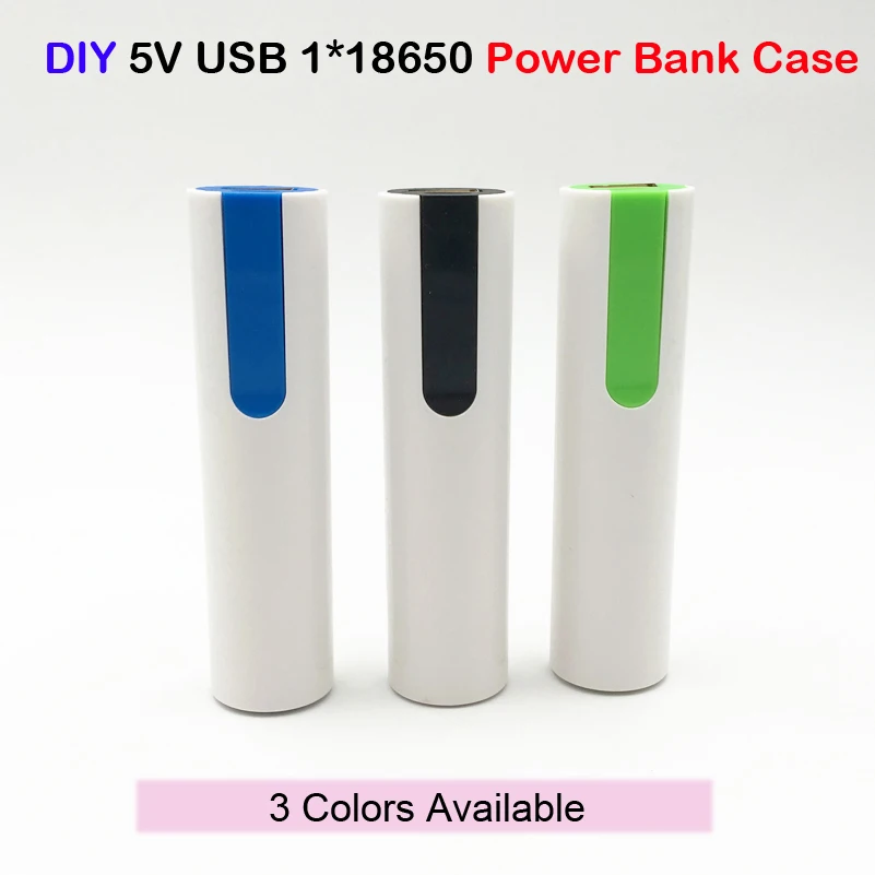 DIY 18650 3400 mah USB power Bank чехол 1*18650 зарядное устройство Новая коробка комплект 3
