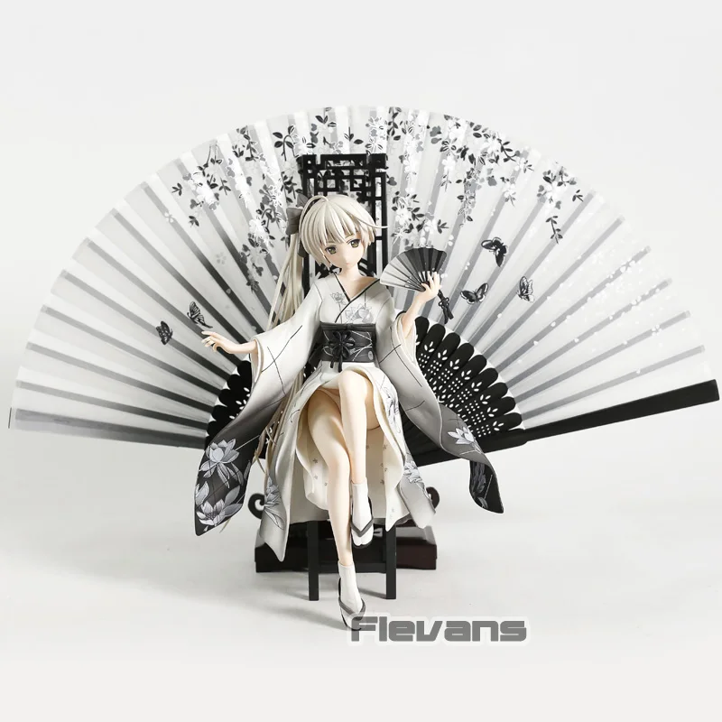 Kasugano Sora Yosuga No Sora ПВХ фигурка игрушка аниме девушка кимоно Коллекционная модель Фигурка