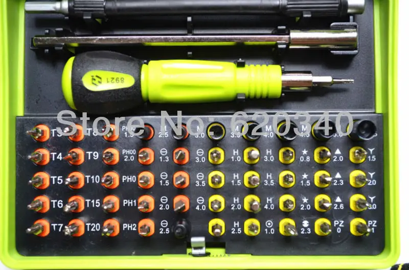 Free shipping Wholesale 2013 new 53 in1 Multi-purpose precision Magnetic Screwdriver Set PC Notebook phone iphone4 Chaiji tools |