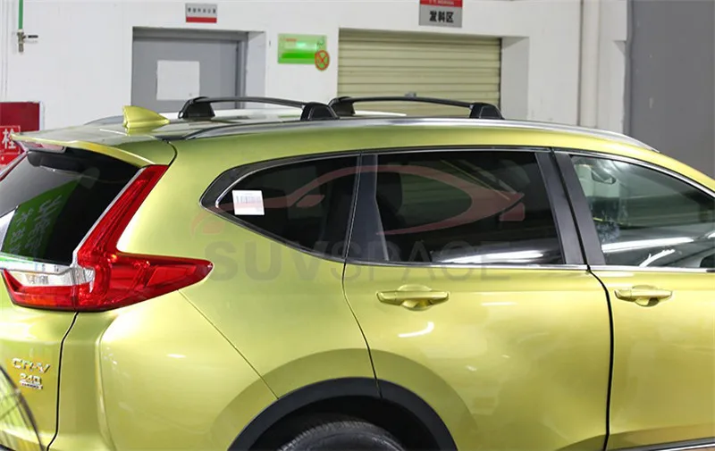 Высокое качество багажник на крышу подходит для 2017 Honda CRV Cross Bar OE Style Bars Black Mount Bolt