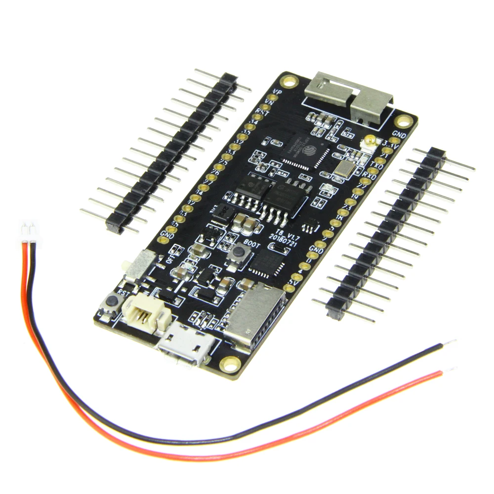 TTGO T8 V1.7 ESP32 4MB PSRAM TF карта 3D антенна WiFi и Bluetooth ESP32-WROVER micropyton