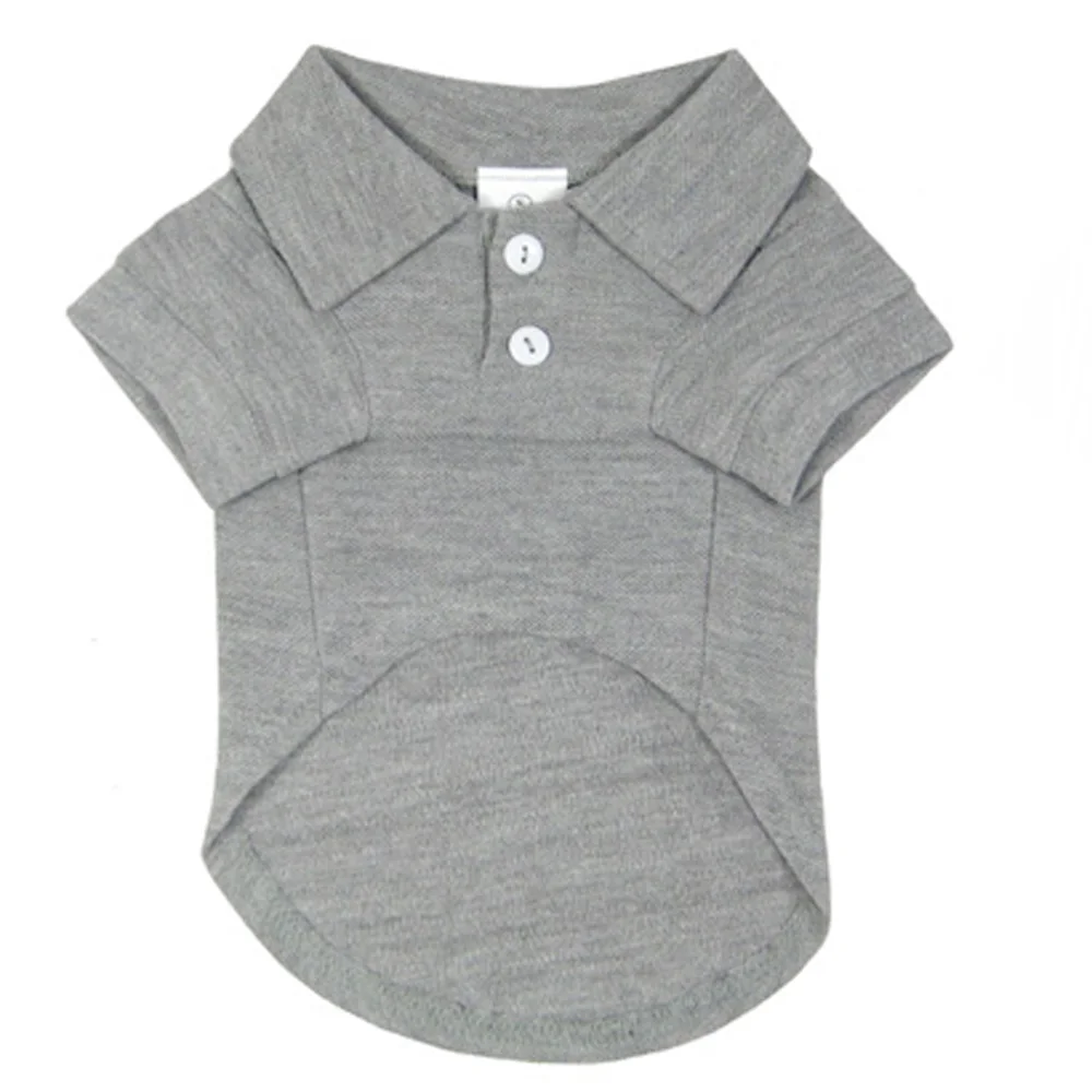 

Fashion Pets Polo Shirt Dog Puppy Cat Cotton Short Sleeve Shirt Sports Clothes