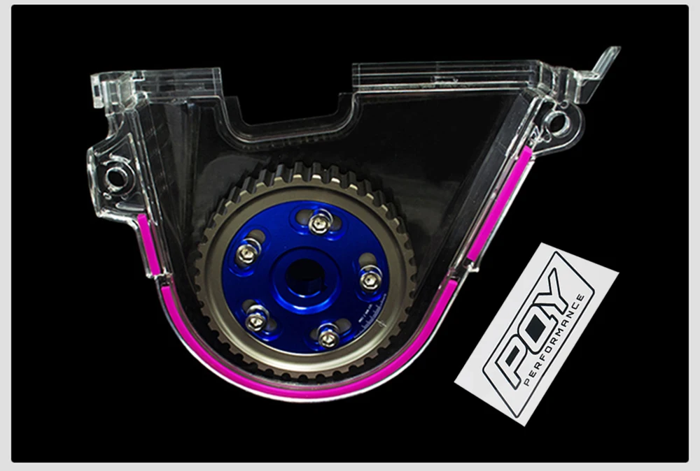 WLR RACING-алюминиевый кулачковый механизм+ крышка камеры для 92-00 Civic D16Z D16Y с наклейкой PQY WLR6542B+ 6337