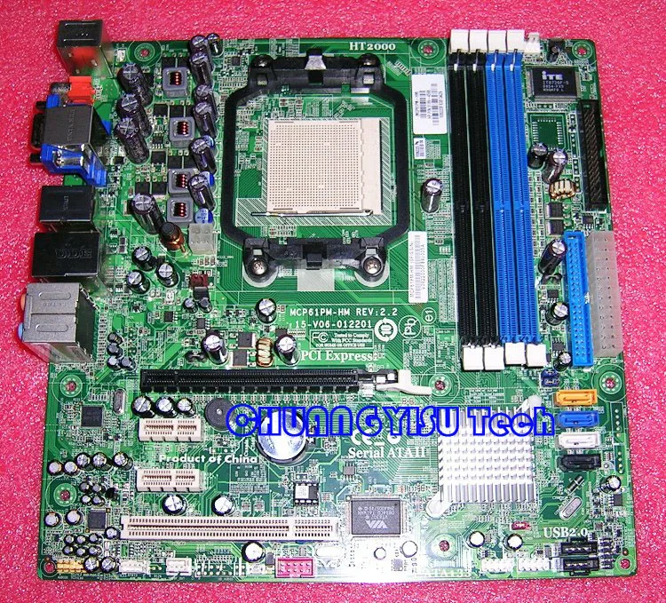 Бесплатная доставка CHUANGYISU для оригинальной MCP61PM HM V2.0/V2.2 Nettle 3 GL8E материнская плата