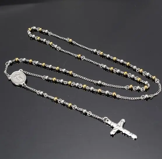 Ожерелье женское из нержавеющей стали 316L с карабином 4 мм 26 дюймов + дюйма|beads