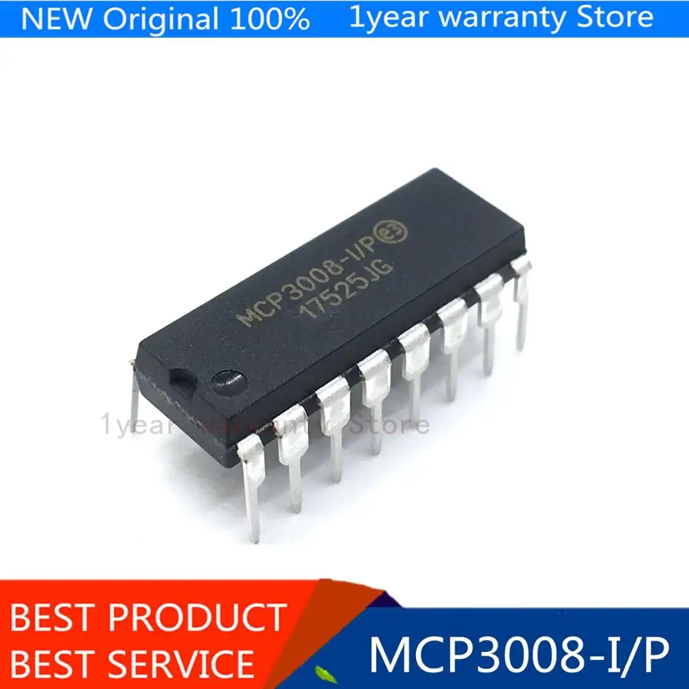 5 шт./лот MCP3008 I/P DIP Original electronics IC kit|Пульты ДУ| |