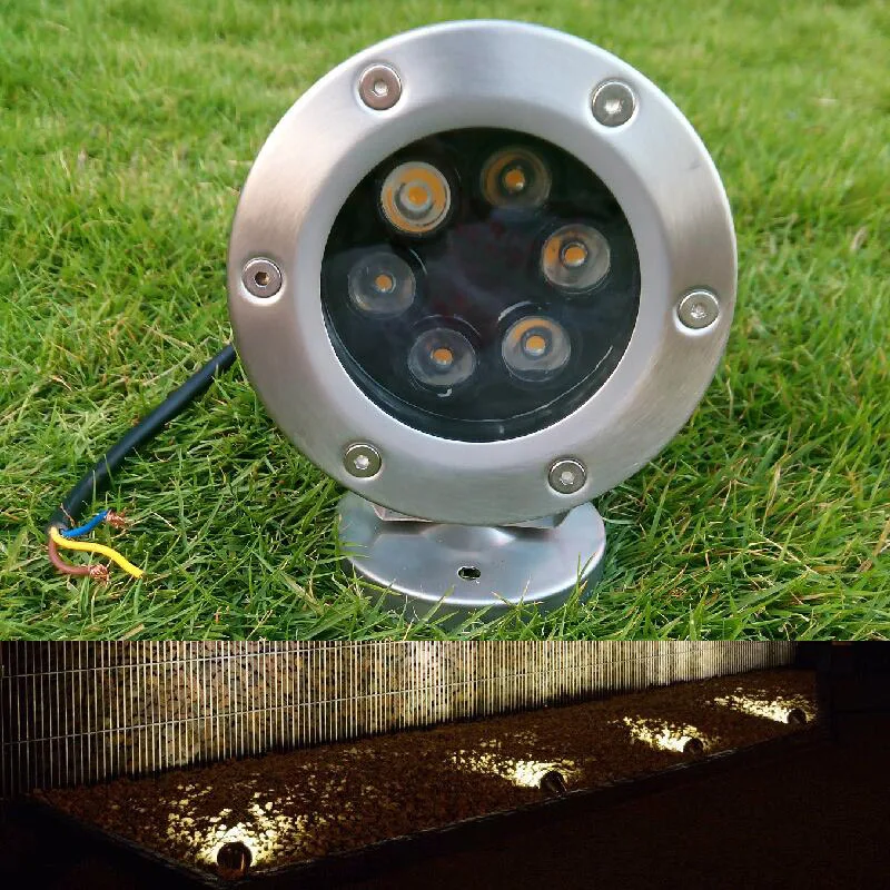 10 шт. водонепроницасветильник светодиодные лампы для бассейна 6 Вт|led pool|led pool