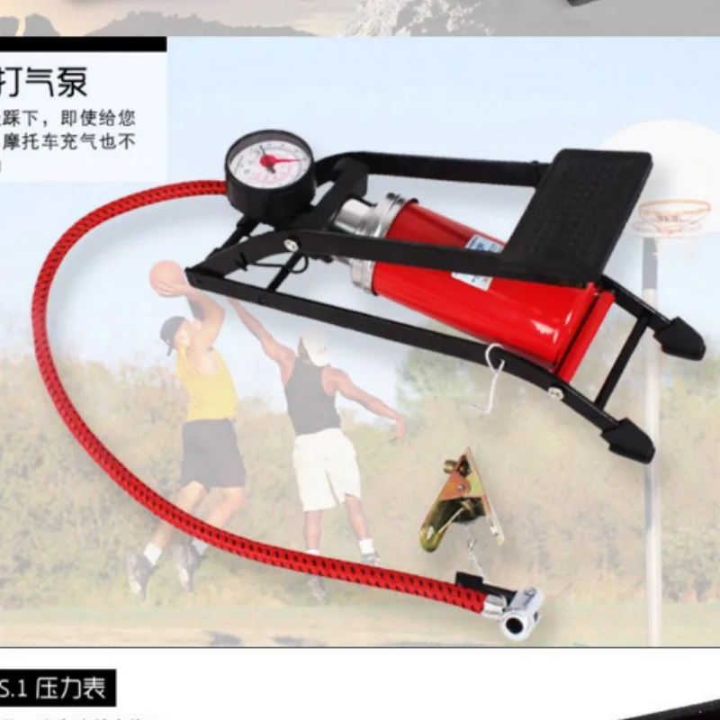 car universal wheel Foot Inflatable Pump Inflator Portable and easy control for motorcycle ball | Tire Repair Tools