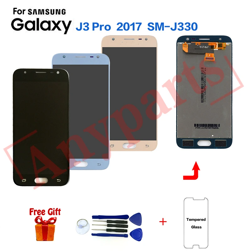 Для samsung Galaxy J3 Pro SM J330F Дисплей ЖК дисплей Экран для 2017 J330FN J330G дисплея замена|Экраны